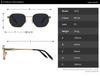 Sunglasses Men'S Sunglasses For European And American Street Style Model Polygonal Sunglasses For Women