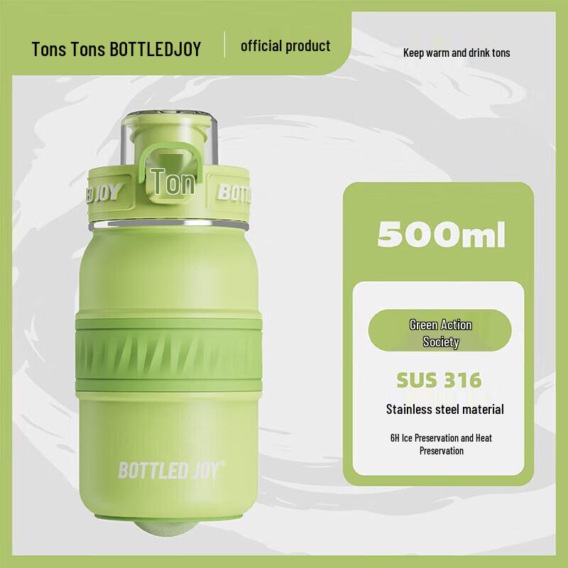 Dundun 0.5L Stainless Steel Insulated Mug