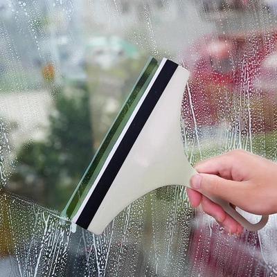 1 Adet Pencere Cam Fırçası Silecek Temizleme Fırçası Ev Banyo Yıkama Silecek Araba Cam Temizleme Aleti Mutfak Aksesuarları