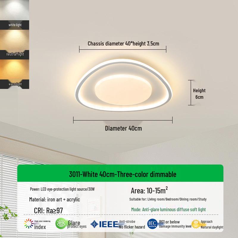 Nordic Cream Cloud Ceiling Light for Bedroom and Dining Room