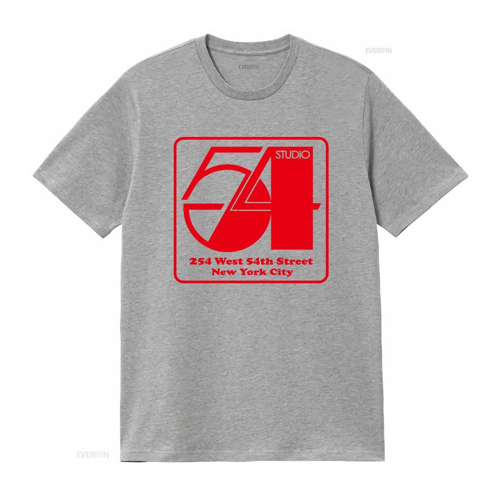 Studio 54 New York Disco Mirror Ball Soul 70S 80S Night Club T Shirt Vintage Washed Graphic Stretched Casual Breathable