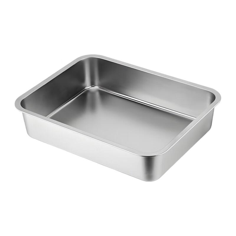 201 Stainless Steel Deep Rectangular Steaming Pan