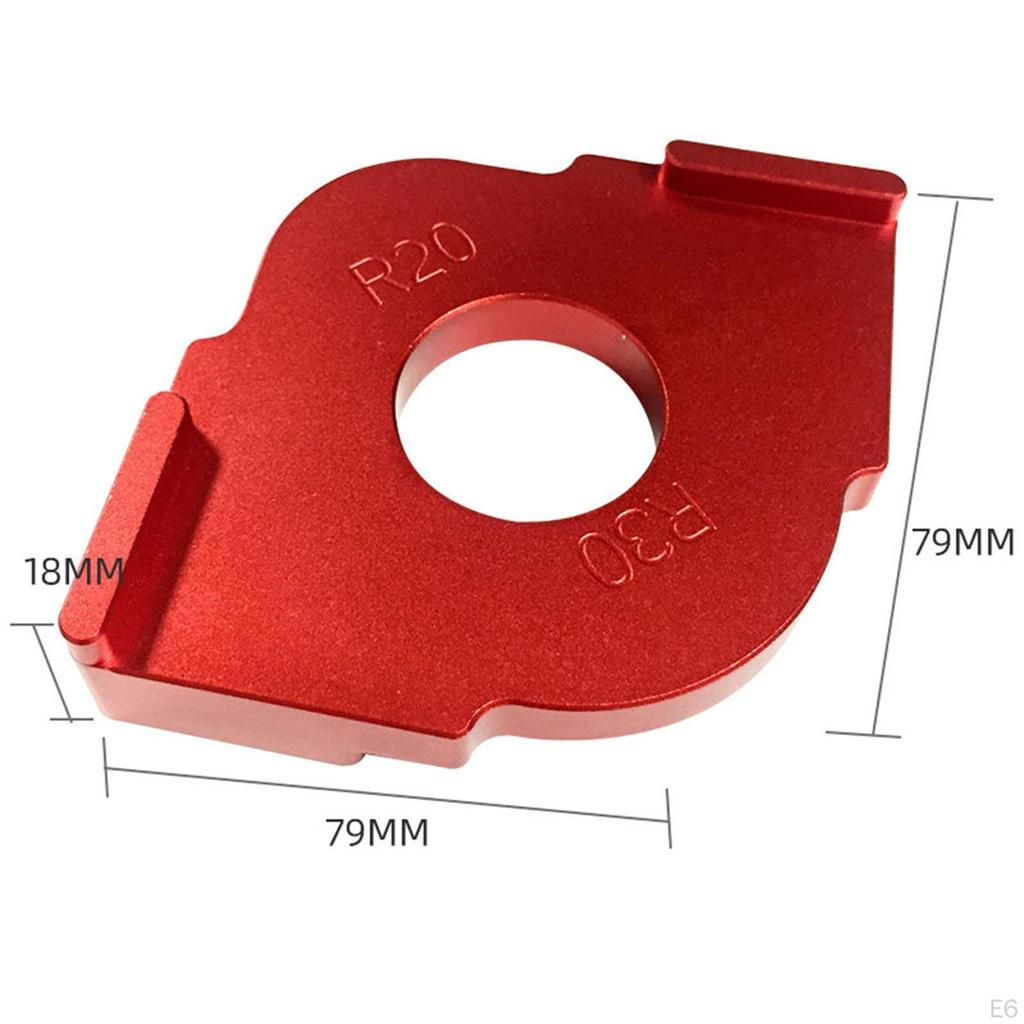 Template, Wood Panel Angle for Trimming Machine Routing