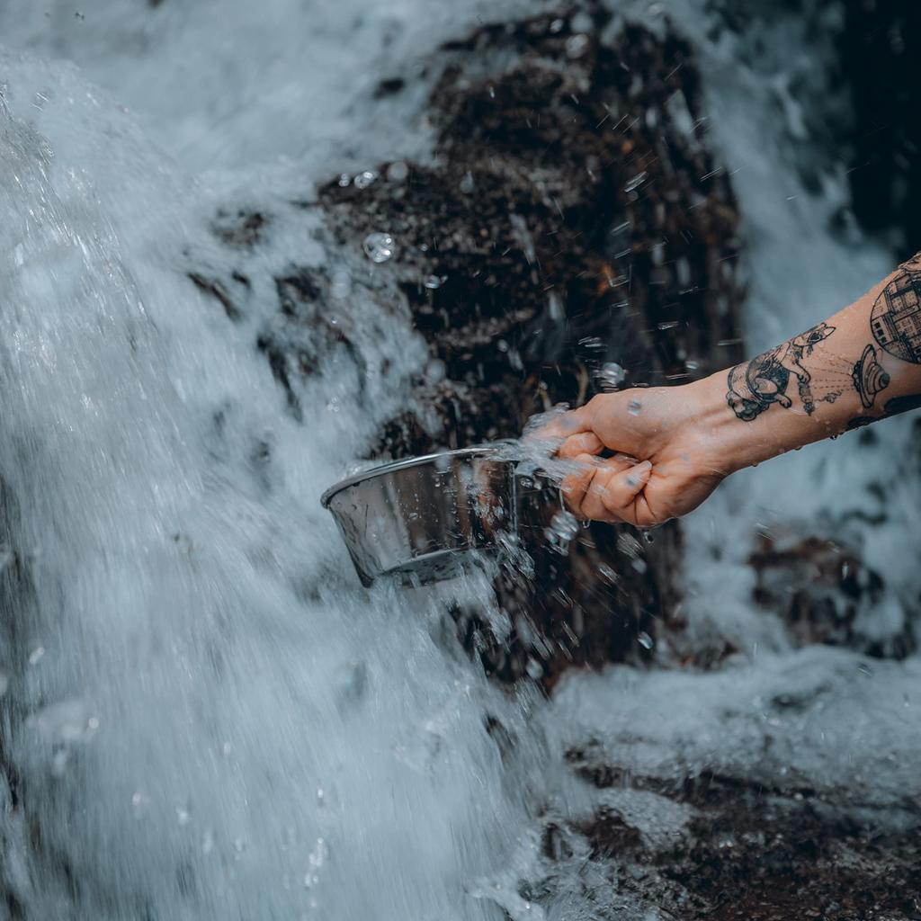 [Amazon.co.jp Exclusive] NANGOGEAR (Nanko Camping Gear) Deep Sierra Cup, Stainless Steel #450, 2-Piece Set, 18-8 Stainless Steel, 21117 (S-360-2P)