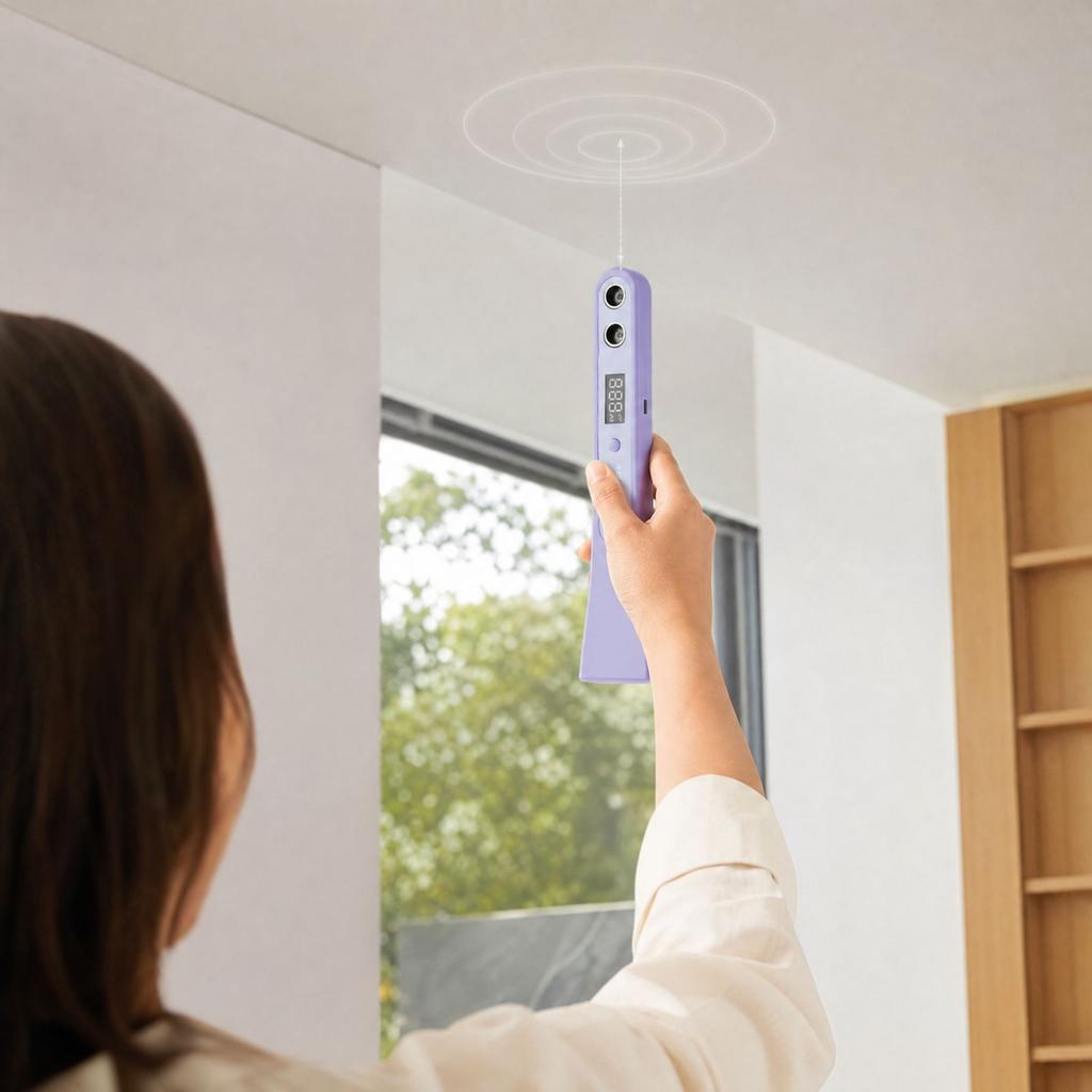 Portable Height Measuring - Handheld Tool for Home, Construction and Use