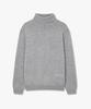 MAN ON THE BOON Cashmere Blend Turtleneck Knit_Gray 4715313026