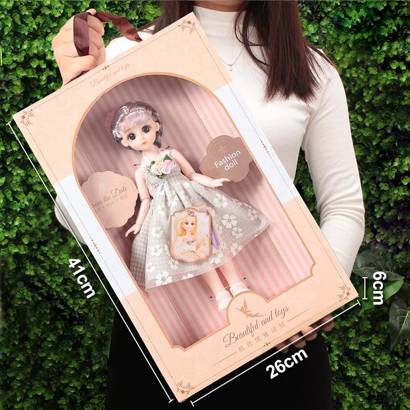 Boxed Girls Doll Gift Box Set Girls Toy Dress Up Princess Doll Doll