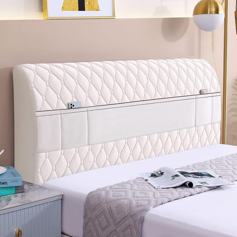 2025 Soft Wrap Floral Headboard Cover - Thick, Protective & Stylish