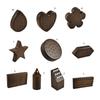Wood Display Board for Ear Studs Elegant Lip Rings Holder Body Piercing Accessories Showcase Rack for Women Girls