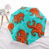 1pc Octopus Pattern Automatic Folding Umbrella, Portable & Foldable Design with 8 Ribs, Casual Outdoor Accessory yy250805064