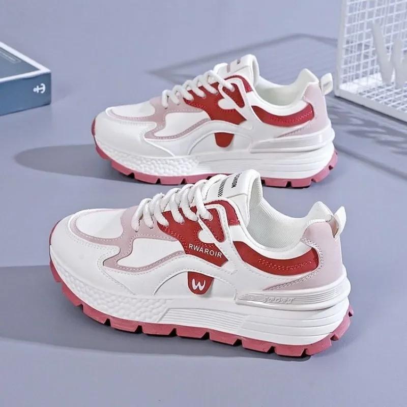 Fashion Women's Shoe Niche Design Balance Shoes Technology Versatile Splicing Ladies Shoes Fashion Classic Casual Female Sports Shoes