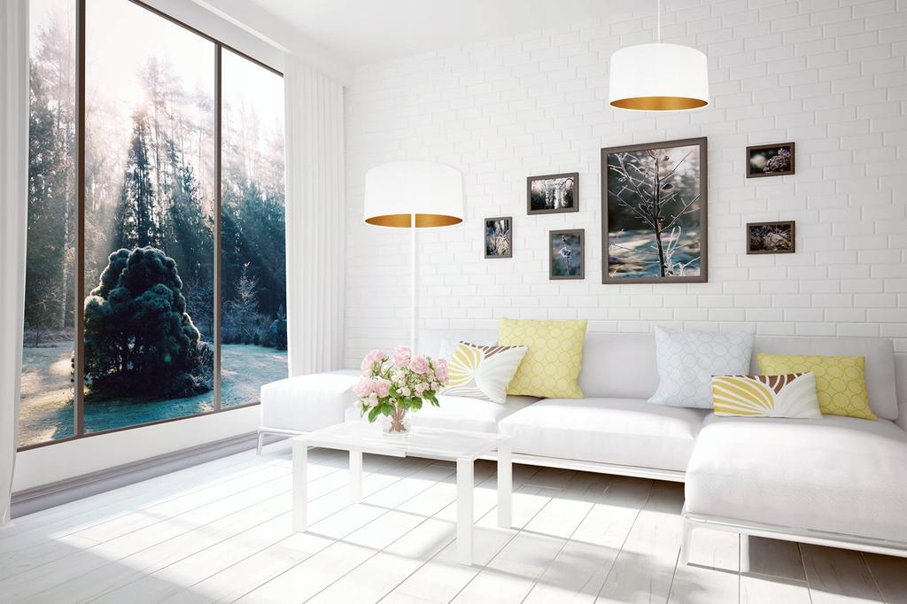 MODERN GOLDEN VELVET LAMPSHADE 44 Cm