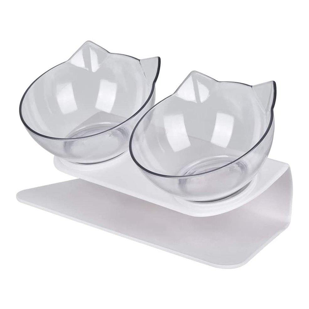 Buy 2 Pcs/set Cat Bowl AntiVomiting Cat Bowl Nonslip And Orthopedic