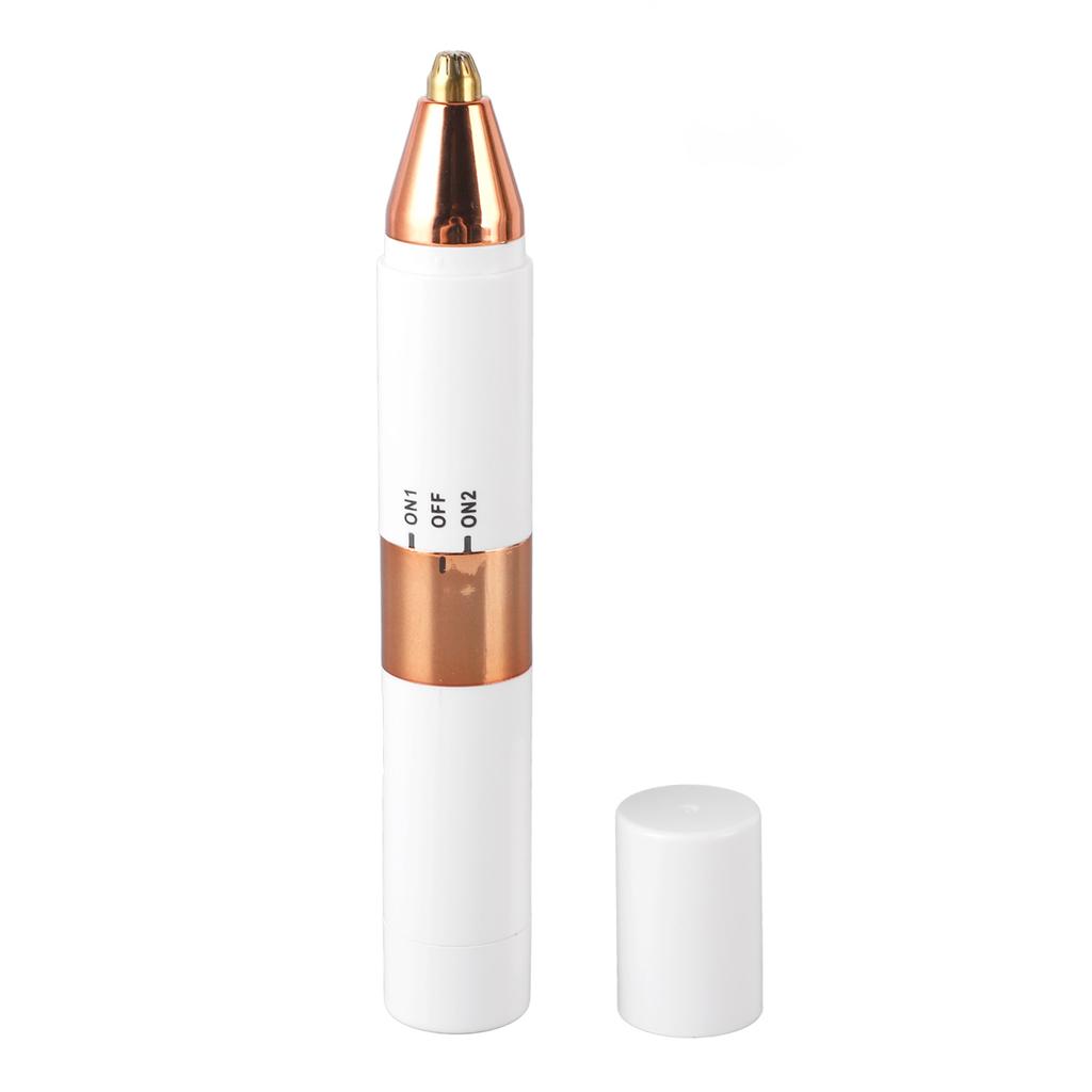 2 In 1 Hair Remover Facial Hair Remover and Eyebrow Trimmer Rechargeable Eyebrow Trimmer Epilator for Women Men