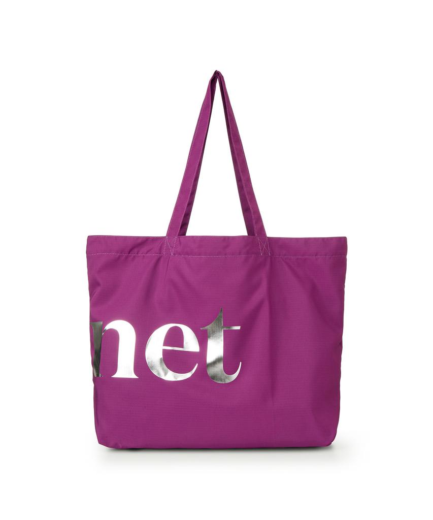 Deinet Point Logo Shoulder Big Bag In Purple