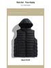 2025 Podzim/Zima Pánská Lehká Teplá Bavlněná Vesta Bez Rukávů - Trendy Módní Styl