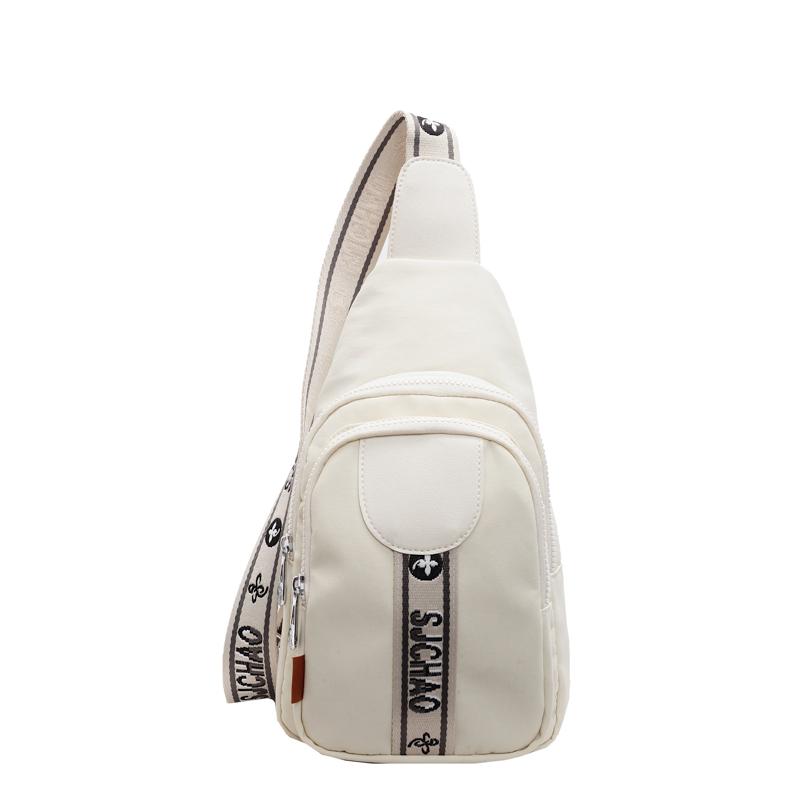 Women's Chest Bag Solid Color Shoulder Crossbody Bag