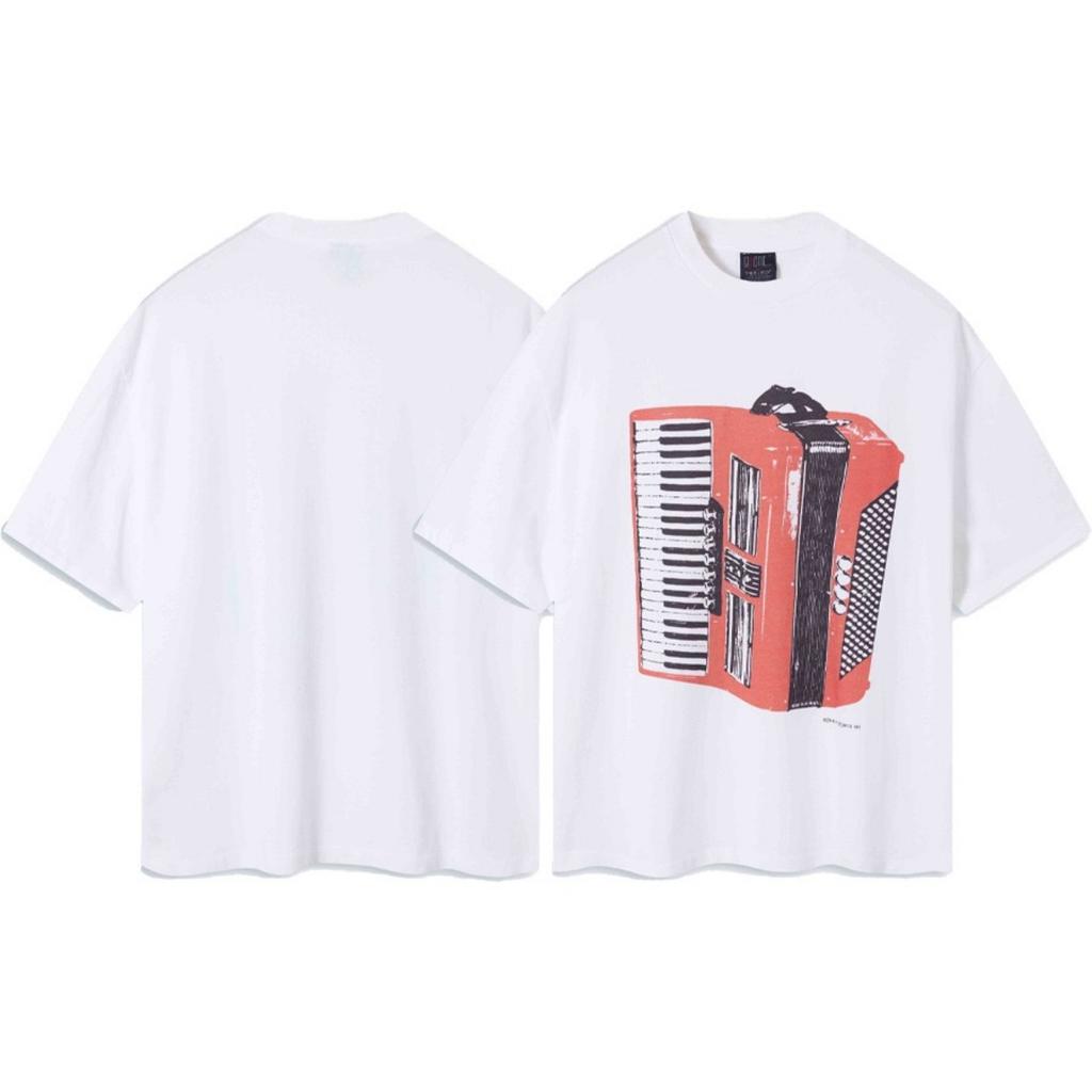 ZYLLO  Vintage Wash Heavy Cotton High Quality Short Sleeve T-shirt Fashion Casual for Men and Women