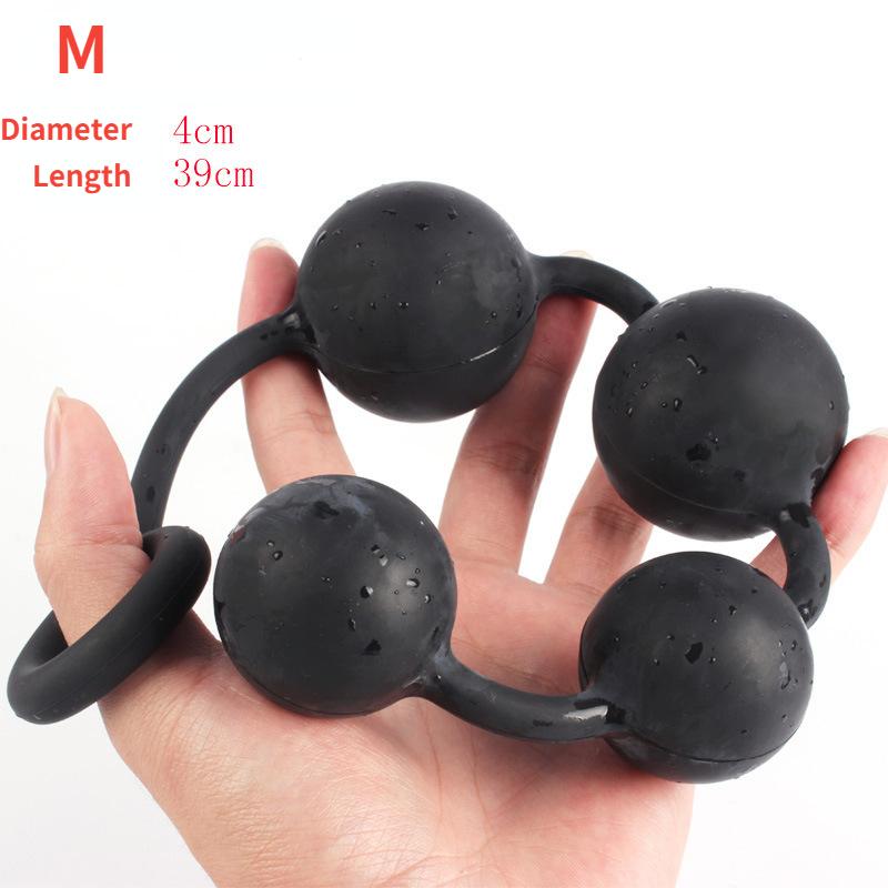 Super Riesige Analkugeln Schwanz Sexspielzeug für Männer Frauen Anal Expansion Butt Plug Analkugeln Ass Plug Schwanz BDSM