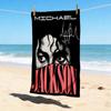 Michael Jackson Stilvolles Digitaldruck Strandtuch Schnelltrocknende Saugfähige Decke Für Strand Pool Fitnessstudio Reisen