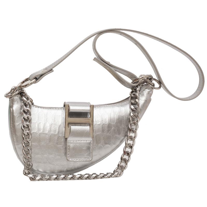 Cold Wind Crescent Armpit Bag Female High Sense Versatile Foreign Style Messenger Bag Tide