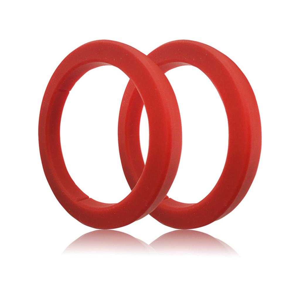 2 Pieces Sealing Rings Coffee Machine Accessories Silicone Steaming Rings Group Head Gasket Silicone Material for Coffee