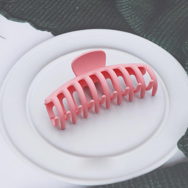 New Large Size Hair Claws for Women Claw Clip Korean Headdress Soild Color Crab Hair Clip Hairpin Fashion Hair Accessories