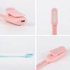 USB Mini LED Book Night 3 Light Color Adjustable Brightness Clip-On Study Reading Lamp Rechargeable for Travel Bedroom Reading