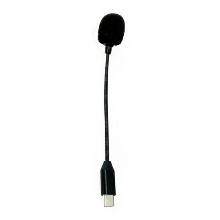 Detachable Type C Microphones Boom for Online Meetings and Music Recording Without Extra Driver