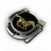 Punk Style Horseshoe Animal Belt Buckle: Fashion Alloy Accessory