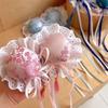 Fashion Chinese Style Lolita Headdress Handmade Kawaii Maruko Barrettes Traditional Cosplay Cheongsam Hair Bag Women