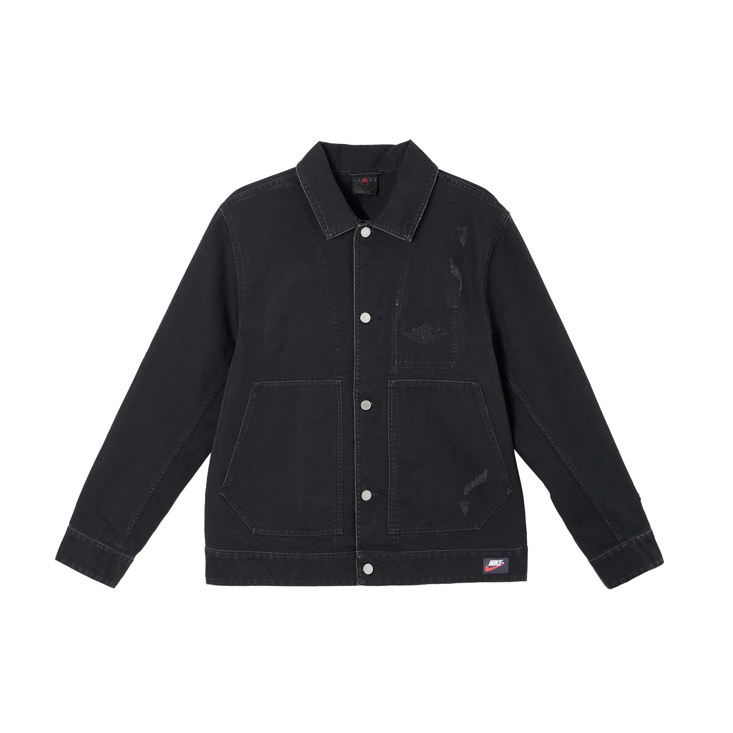 

Jordan Повседневная удобная куртка с длинным рукавом для занятий спортом на открытом воздухе, мужская куртка, черная IB3002010 L