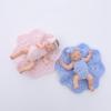 Cloveray 5-inch (12cm) Reborn Doll, Silicone, Full Body, Realistic Baby Doll, for Collection, Gift & Artificial Insulation (Blue)