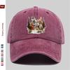 pc Gray Wolf And Forest Snow Scene Printed Baseball Cap Casual Trucker Sun Hat Comfortable Lightweight Papa Hat Dad Mom Beac