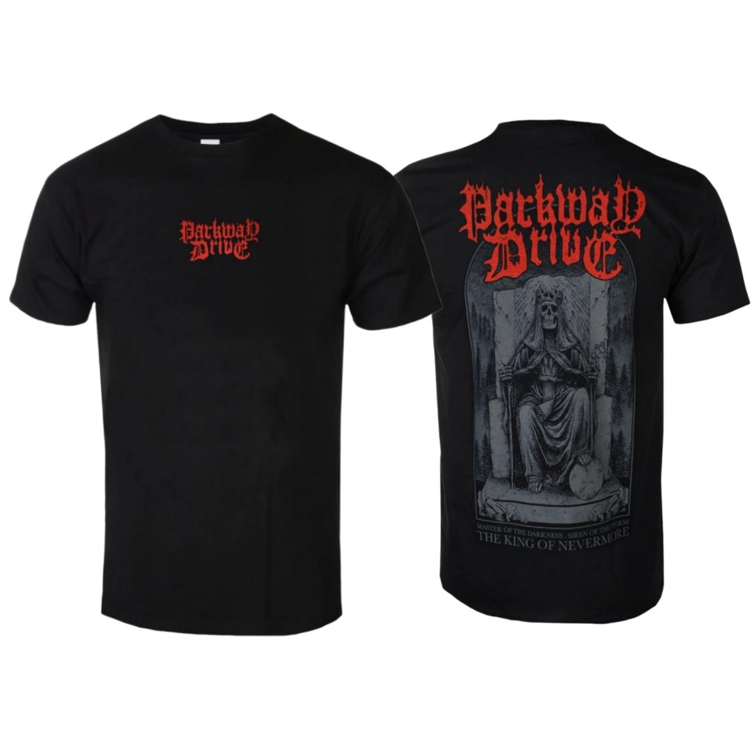 Parkway Drive Burn Your Heaven Pattern Printed TShirt Gothic Style Metal Core Band TShirt For Unisex And Unisex S