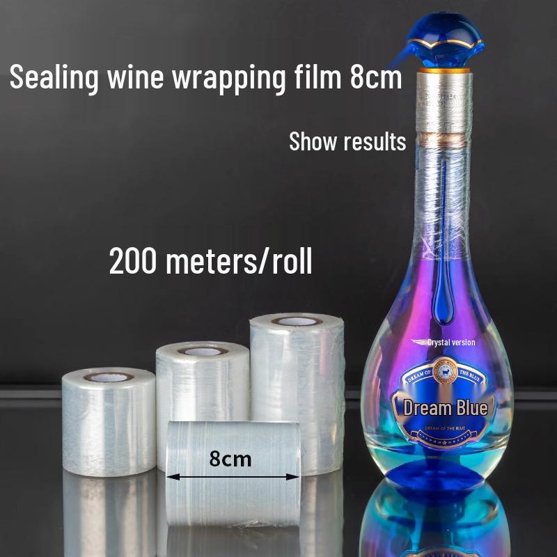 Wine Bottle Heat Shrink Sealing Film - Leak-Proof Preservation for Baijiu and Aged Wine.