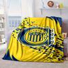 Rosario Central Crest Portable Blanket/Soft Blanket Bedding Blanket Suitable for Travel Camping Living Rooms Offices Sofas Fan Gifts
