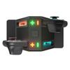 HBS-2849 4 in 1 Charging Station for Nintendo Switch 2 Joy-Pad Charging Dock with RGB Lighting / Magnetic Attachment / Indicator Lights