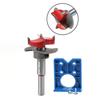 35mm Concealed Hinge Jig Woodworking Cabinet Door Hinge Drill Guide Drill Bits Hole Cutter Jig Kit for Cabinet Door Installation