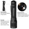Ledlenser P7R SE Handheld or Dry Cell Up To 1100 Includes a Luxury Gift Warranty with German Brand Flashlight, Rechargeable, Battery-Powered,