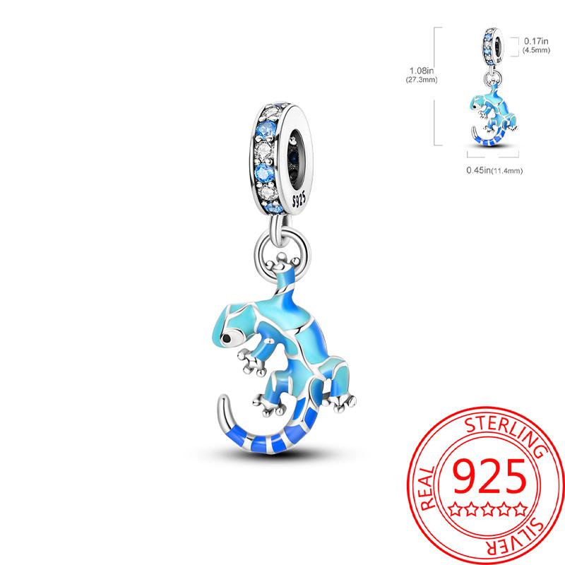 Copper Metal Charm Bead Component Bead Component Crown Lion Frog Charm Bead Component Compatible With Bracelet High Quality Fine Jewelry Authentic