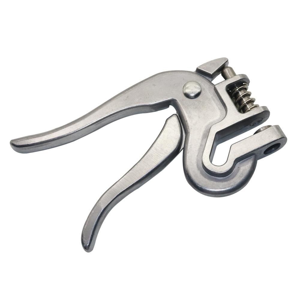 1 pièce 8mm/9mm Pince Perforatrice d'Identifiants Auriculaires Animaux Bétail Mouton Porc Cheval Perforatrice de Trous en Acier Inoxydable Équipement d'Identification Animale