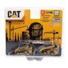 DIECAST MASTERS Smykem řízený nakladač Caterpillar CAT 272D2 Kompaktní pásový nakladač CAT 297D2, sada 2 kusů Dokončený produkt DM84647CS 1/64 &