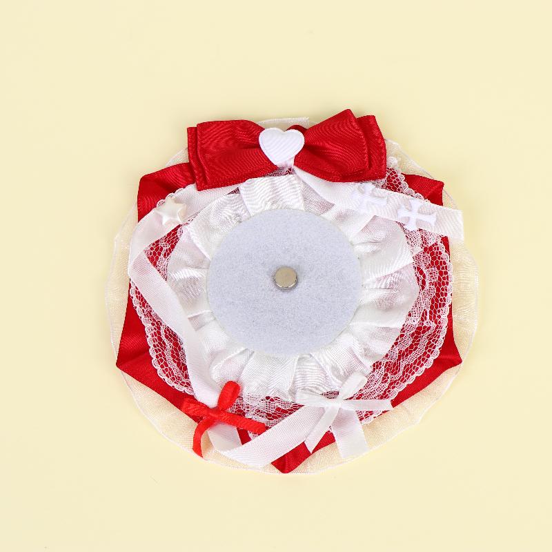 Süßer Lolita-Abzeichen-Displayhalter für Ita-Tasche Anime Handgemachtes Abzeichen Rosette Zubehör Dekoration