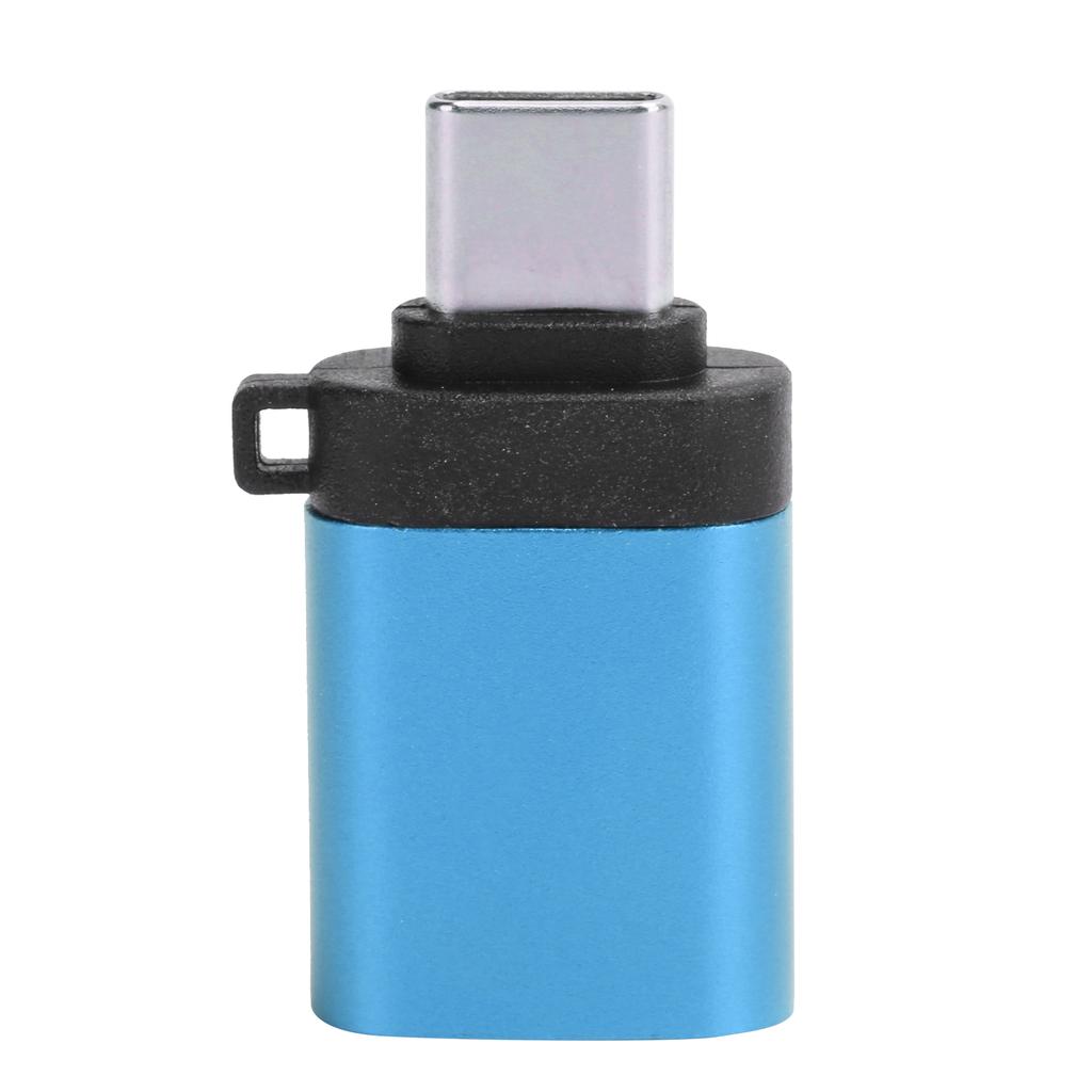USB3.0 Female to TypeC Adapter Converter Charging Data OTG Stretch Hd Without Chain(Silver )