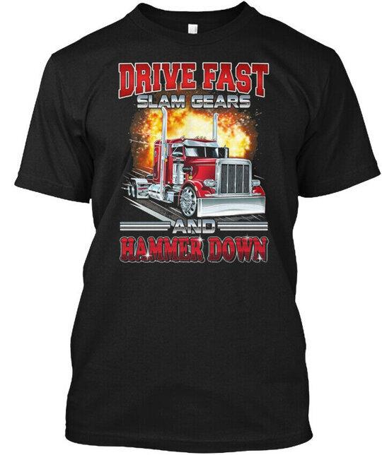 Trucker T-Shirt Made in USA Size S to 5XL T-Shirt Made in USA Size S to 5XL Unisex T-Shirt XXXL