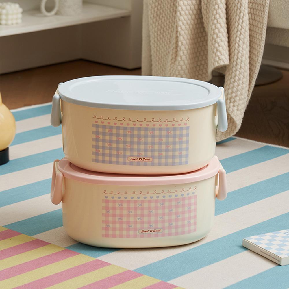 Large Capacity 2 Layer Medicine Box Storage Box Portable Pill Medicine Cute Storage Box Home Organizer Desktop Decor for Bedroom