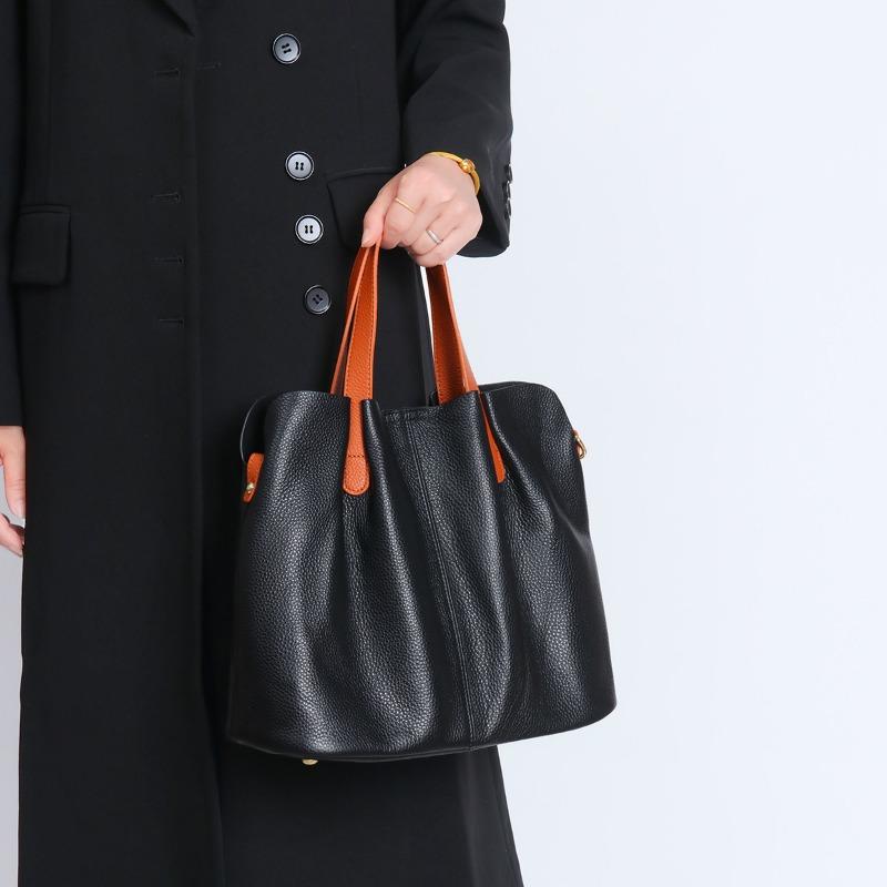 Tote Bag A Large-capacity Crossbody Handbag Made of Genuine Leather for Women with A High-end Feel