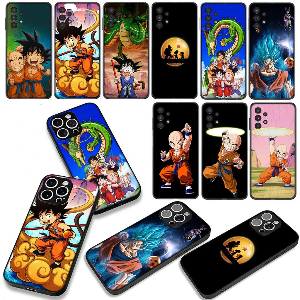 Krillin Dragon Gokus Balls DragonBalls Case for Motorola Moto G54 G05 G24 G55 G85 G15 G57 G86 Power Edge 50 30 Fusion Neo Pro