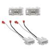 Quick Connect Auto Sound Cable Strong ABS Construction Stable Signal Transmission Vehicle Speaker Wire Harness for Car